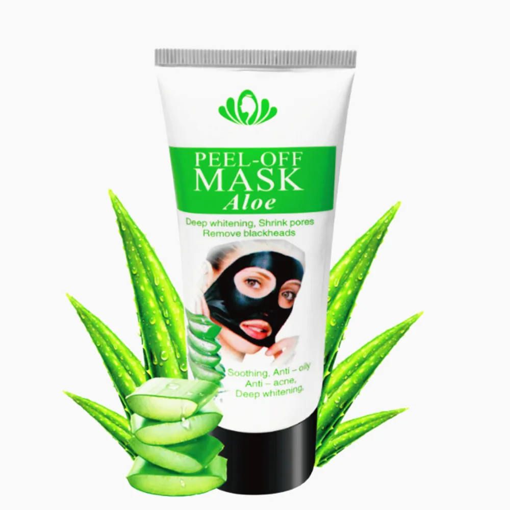 Jual Kontrol Minyak Anti Kerut Lidah Buaya Topeng Krim Alam Bahan Korea Perawatan Kulit Anti Penuaan Kerut Firming Masker Wajah Cream 60G