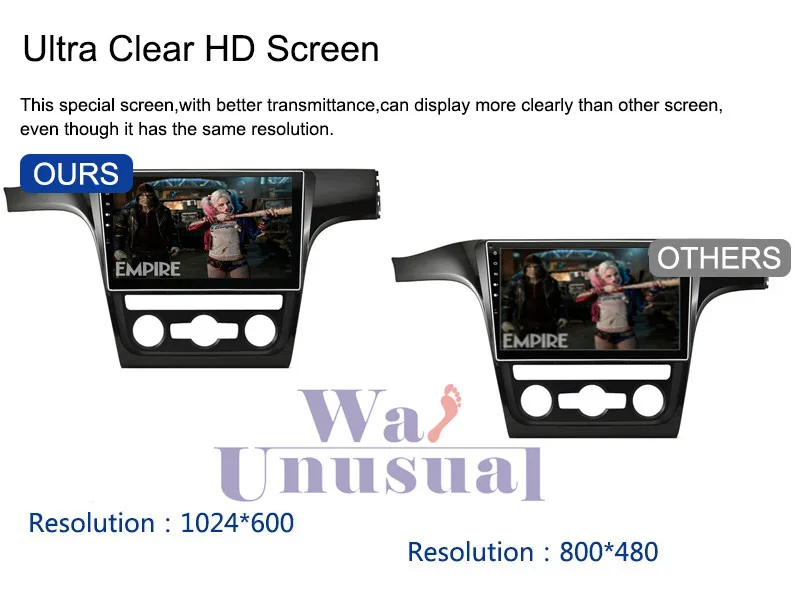 Flash Deal WANUSUAL 1024*600 10.2 Inch Quad Core 16G Android 6.0 GPS Navigation for VW Passat 2013 2014 2015 2016 2017 With BT 3G Wifi Maps 12