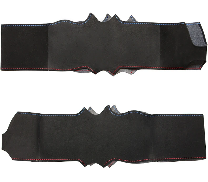Black Suede Car Steering Wheel Cover for BMW F87 M2 F80 M3 F82 M4 M5 F12 F13 M6 F85 X5 M F86 X6 M F33 F30 M Sport