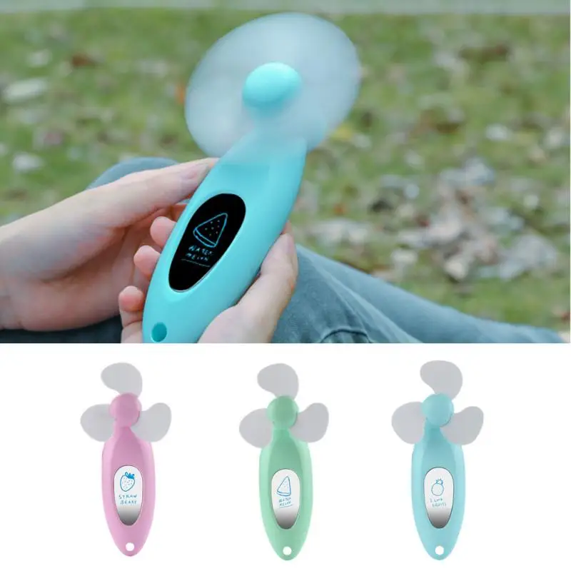 

Mini USB Portable Mirror Handhold Fan Desktop USB Cooling Fan electric small fan portable handheld fan