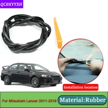 Автомобиль-Стайлинг для Mitsubishi Lancer 2011- Anti-Шум Звукоизолированные пыле приборной панели автомобиля Лобовое стекло щеточное аксессуары