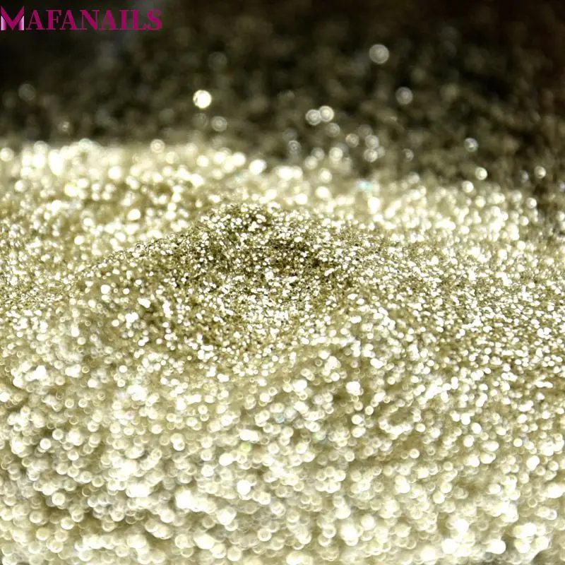 

50gram Metallic Champagne Gold Color Nail Glitter Dust Powder 0.2MM(1/128") 008inch Fine Glitter Powder Nail Art Decoration B200