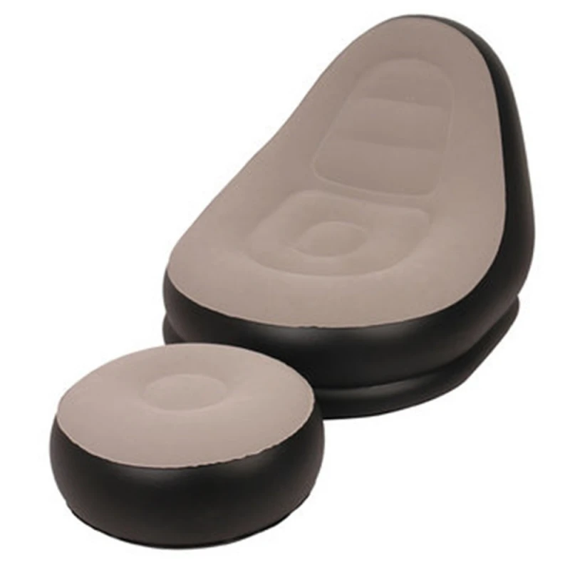 JILONG-Portable-Flocking-Fast-Inflatable-Lazy-Sofa-Sleep-Bed-Set-Foot-Cushion-Home-Garden-Furniture-Gray_1_800x800