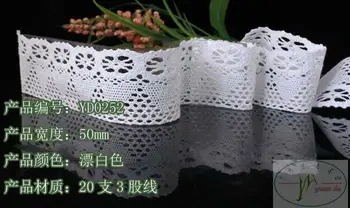 

5.0cm cotton lace trim,Christmas DIY crafts,DIY clothing accessories,instinctive quality cotton lace,lace manufacturer