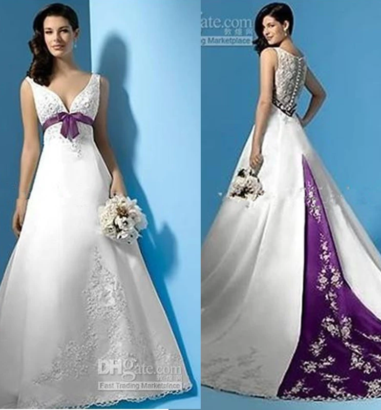 purple wedding dresses for sale