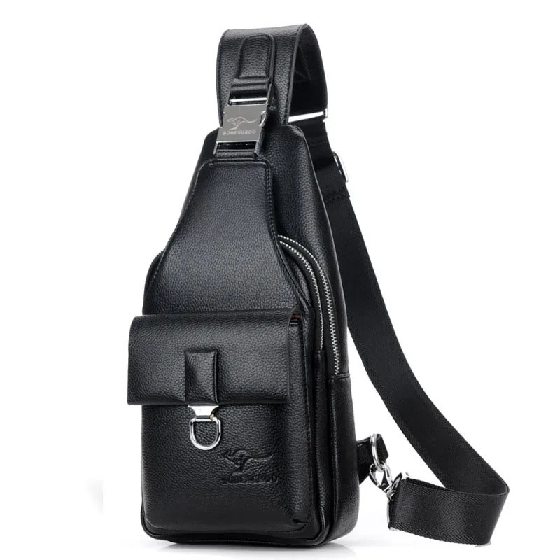 Top Sell 2019 Shoulder Casual Quality Travel Bag Designer Male Shoulder Bag Fashion Leather ...