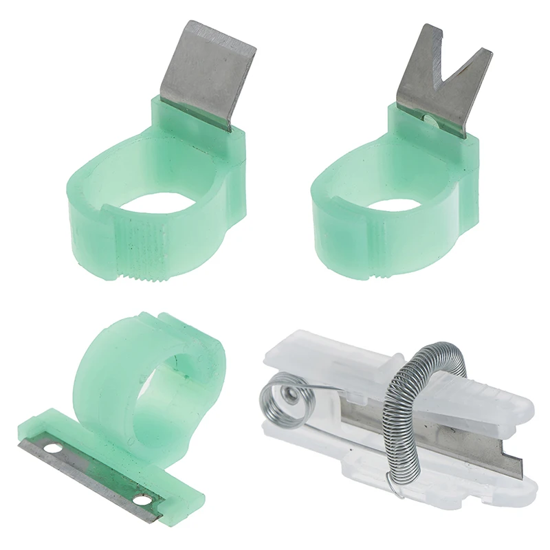 

New 1Set Garden V Flat T Model Tomato Cucumber Grape Fruit Blade Tool Ring Melon Scissors