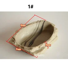 Смола Материал рептилий укрытие Избегайте скорпионов пауков геккон ящерица бассейна моделирование Ландшафтный Избегайте еды рептилий чаша