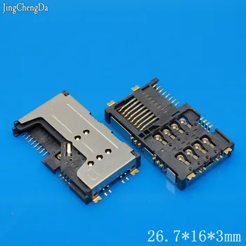 

JCD 5pcs/lot 3 in 1 Sim Card Reader Slot For Lenovo P70 A60 A789 Phone SIM Reader Connector Tray