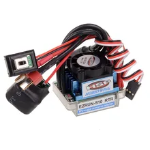 Waterproof 50A Brushless ESC Speed Controller HSP 37017 (03307) WP-10BL50-RTR Programmable Fit 2-3S Lipo Pack for 1/10 RC Car