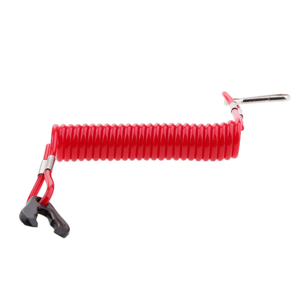 Kill Switch ATV Quad Dirt Bike Handlebar Mount Tether Engine Universal Boat Outboard  Safety Tether Lanyard Kill Switch