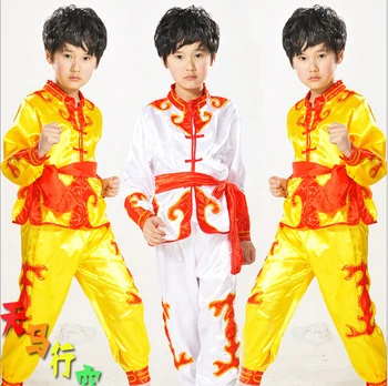 

Child Kids Boy Chinese Traditional Clothing Kungfu Suit Kung Fu Uniform