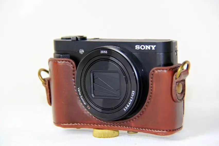 camera handbag New Retro Vintage Pu Leather Camera Case Bag for Sony HX90 WX500 HX90V with Strap camera bag crossbody