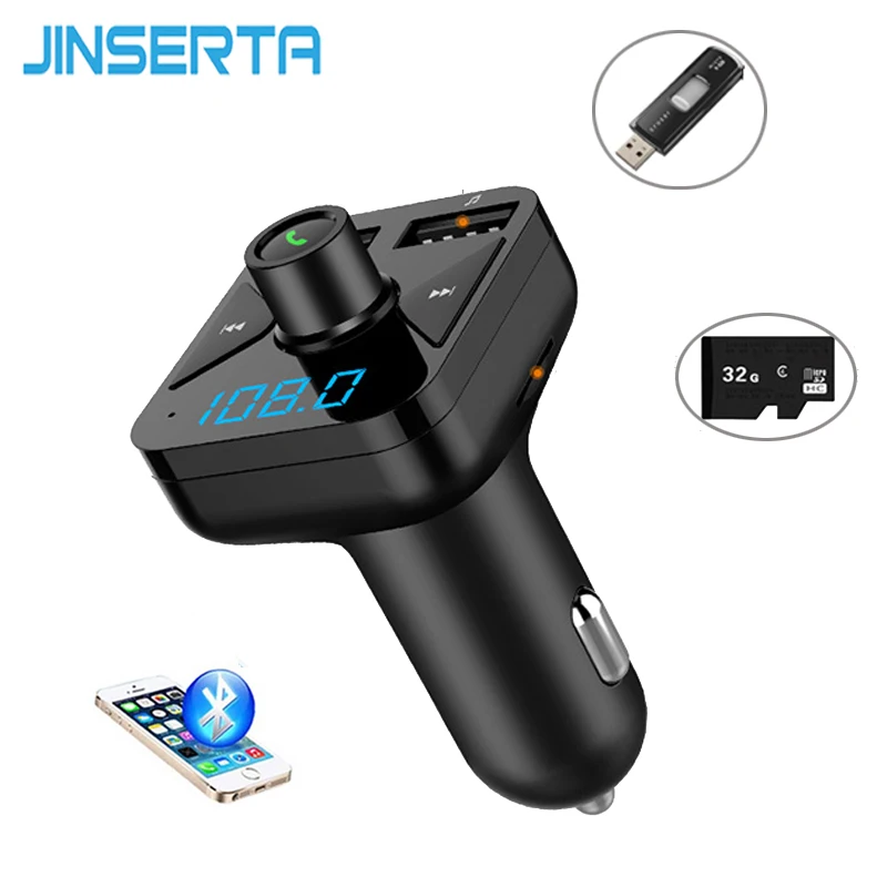 Buy JINSERTA FM Transmitter Wireless Bluetooth
