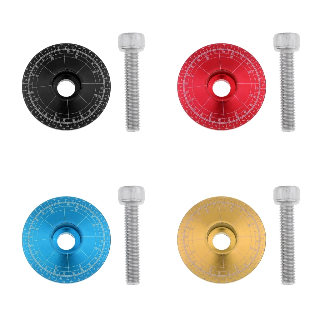 Bicycle Headset Top  Bike Stem Top  Headset Cover 1-1/8