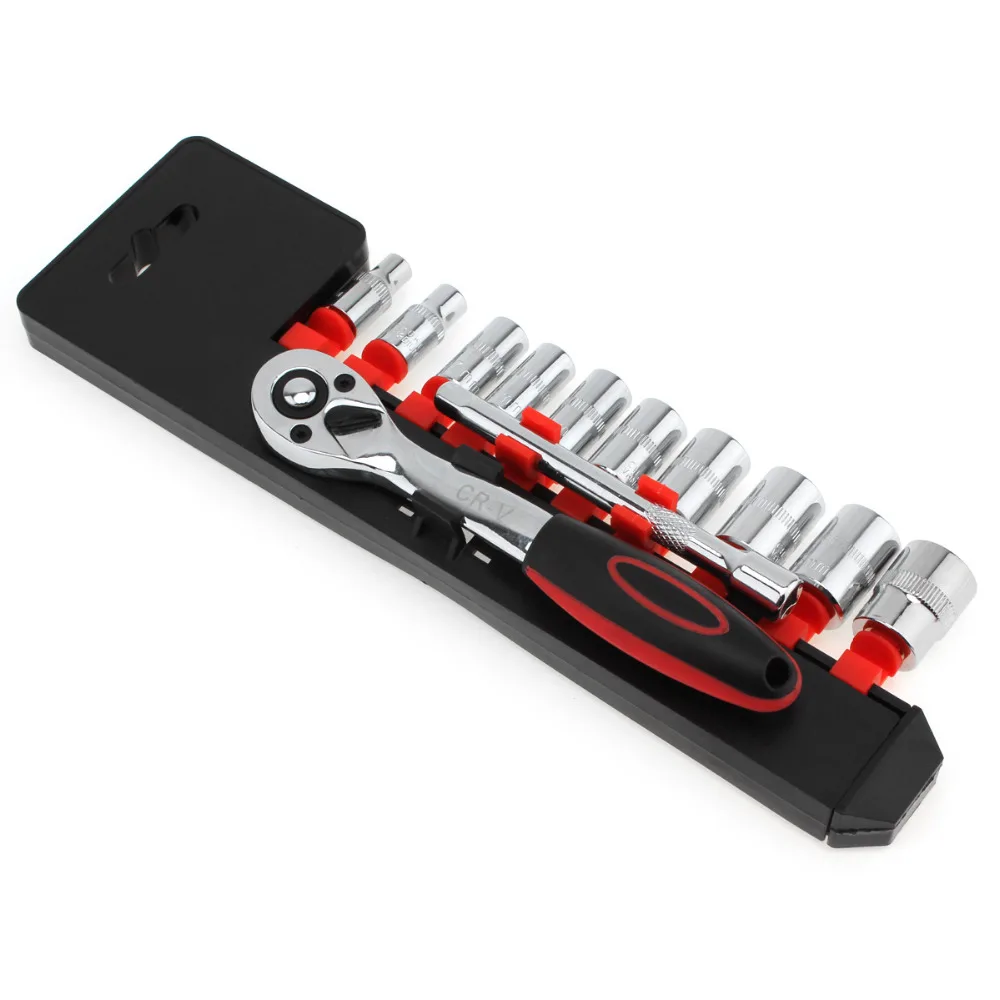 Buy New 12Pcs / Set Socket Wrench 1 / 4" Ratchet