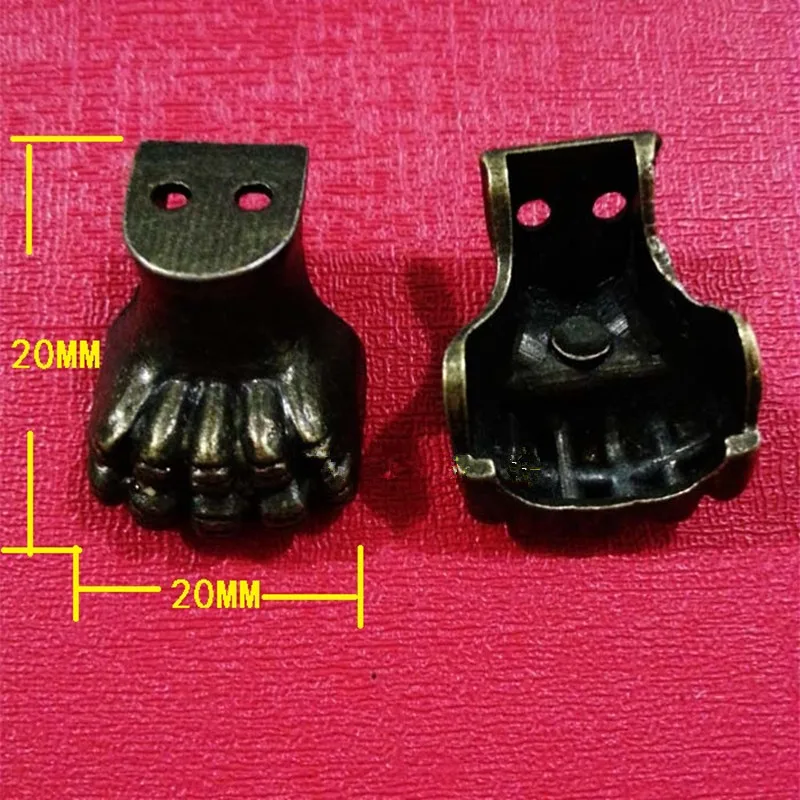 Подставка-под-Тигровую-ногу-из-цинкового-сплава-Декоративные-ножки-винтажные-деревянные-подставки-под-ящерицы-углы-шкафа-бронзовый-цвет-20-20-мм-200-шт