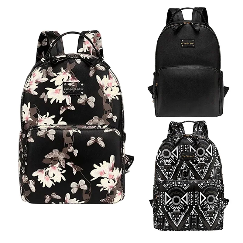 

Waterproof Mummy Bag Backpack Large Capacity PU Leather Maternity Mothers Bags Multifunctional Nappy Diaper Bags for Baby Travel