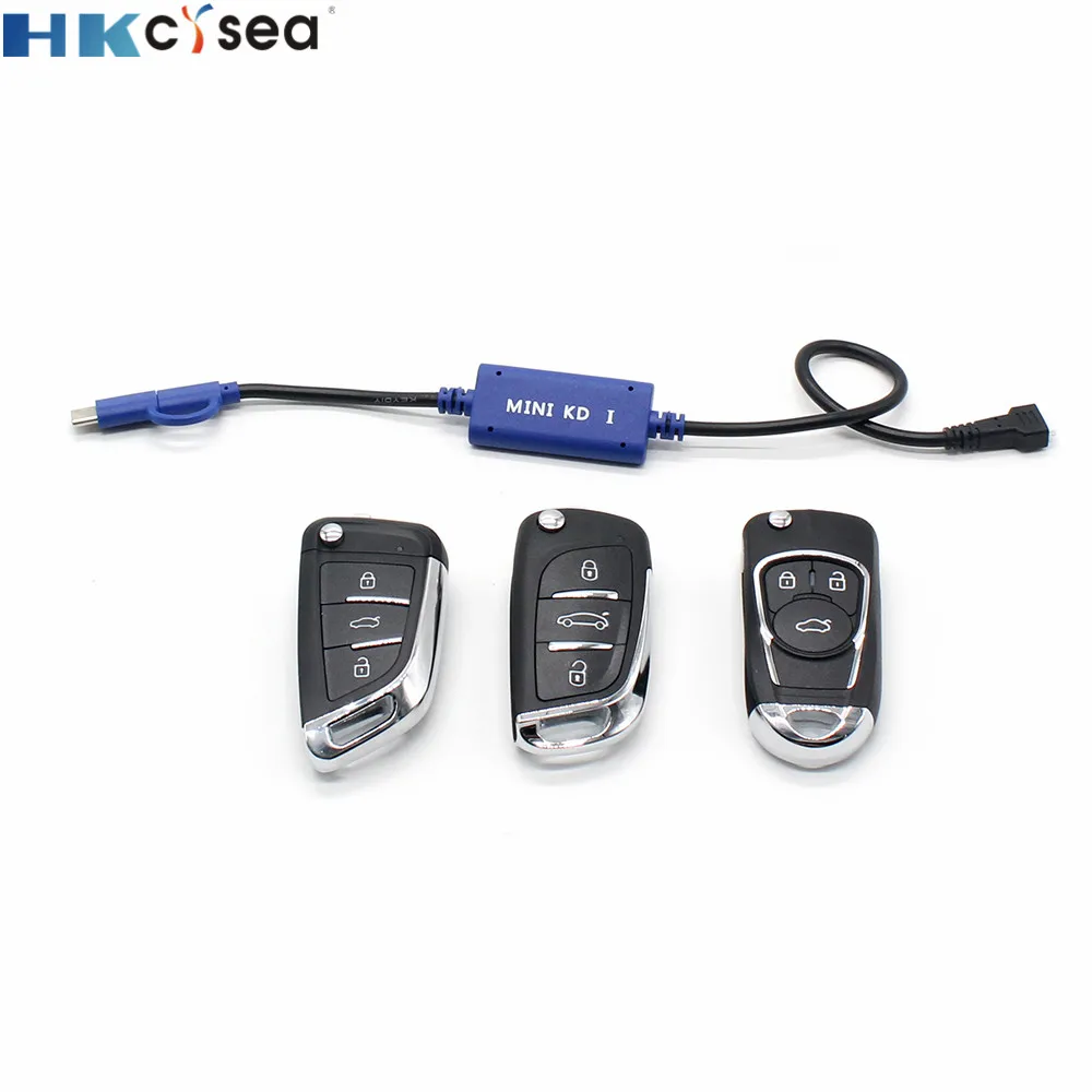 

HKCYSEA Portable KEYDIY Mini KD Remote Key Maker Generator Remotes Warehouse in Your Phone Support Android with B29 B11 B22-3