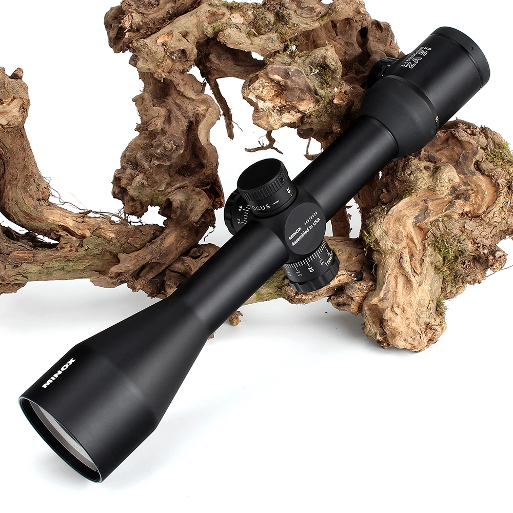 MINOX ZA 5i HD 3-15x50 SF тактический оптический прицел из красного стекла с гравировкой, боковой прицел параллакса для охоты и стрельбы