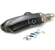 Motorcycle exhaust pipe muffler scooter exhaust for Yamaha YZF R1 04-08 R6 05-15 R6S CANADA VERSION 06 R6S EUROPE VERSION 06-07