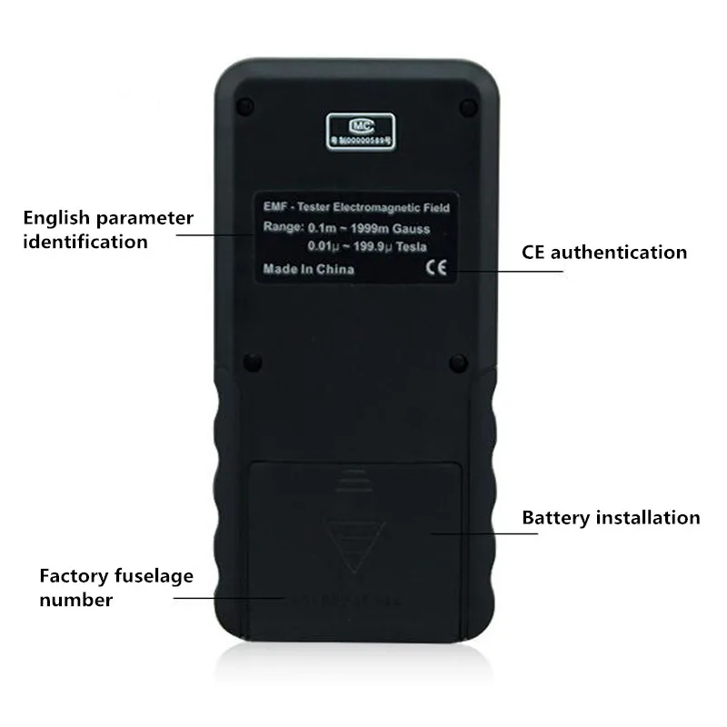 Smart Сенсор AR1392 ЭДС электромагнитного излучения метр детектор телефон Индукционная плита Гаусса метр