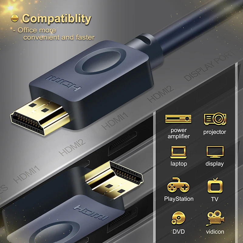 Кабель кабельной HDMI 4k 2 0 60Hz UHD для офиса дома CL3 к кабель Xiaomi проекторный