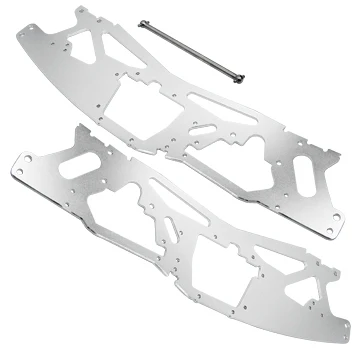 

HPI Savage Aluminum Upgrade Right Left Side plate Titanium middle axle set
