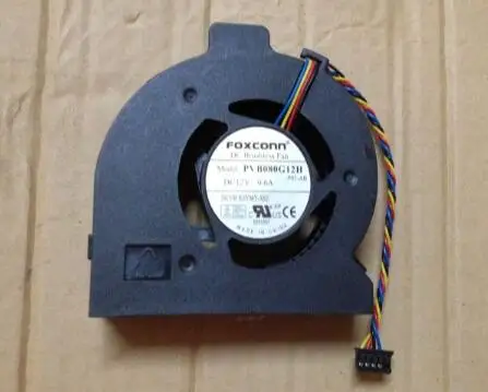 PVB080G12H 12 V 0.6A шасси турбинный вентилятор 4-провод PWM Интегрированная машина бесшумный рассеиваение тепла вентилятор