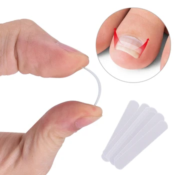 

10pcs Ingrown Toe Nail Correction File Fixer Paronychia Recover Corrector Acronyx Elastic Patch Toenail Treatment Pedicure Tool