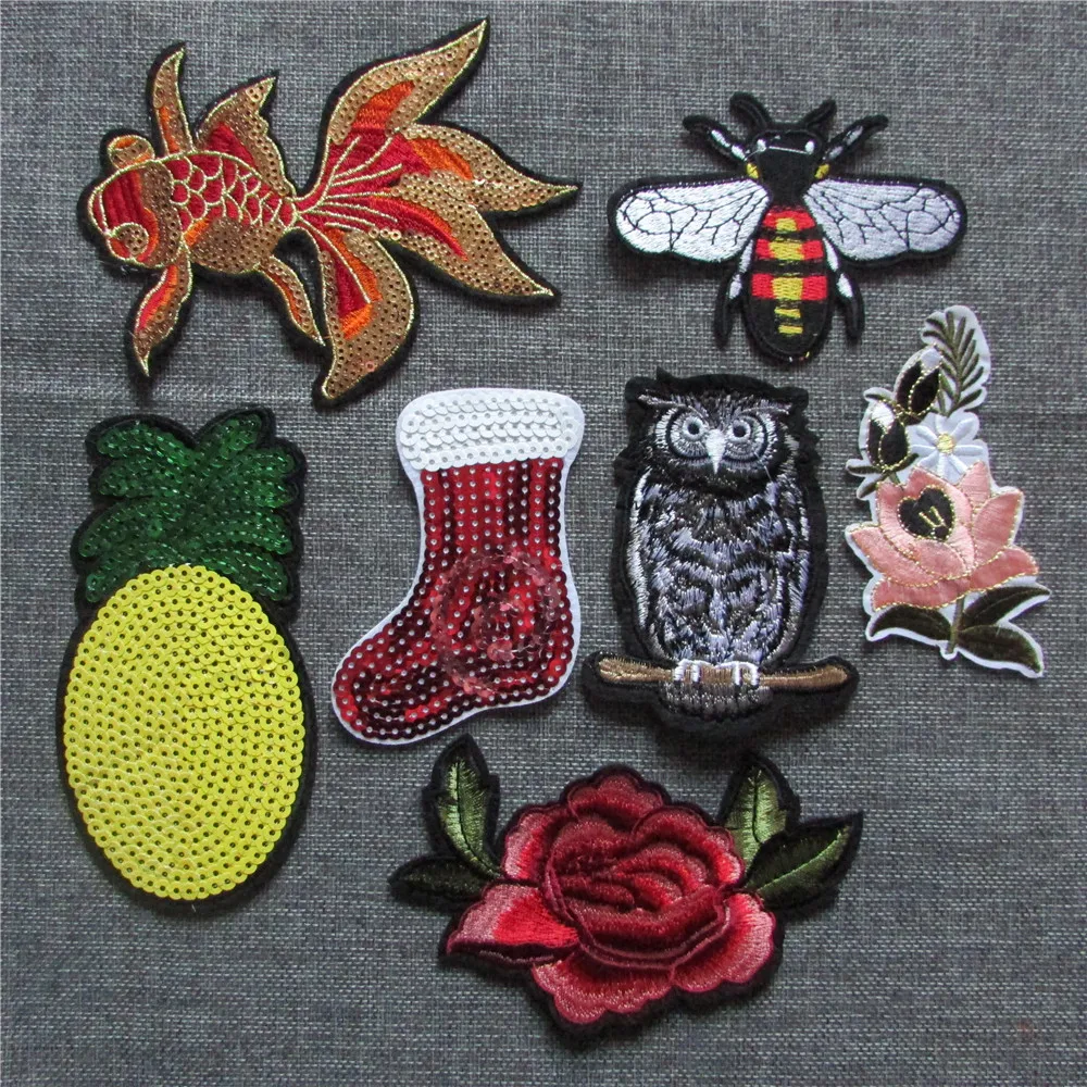 1 шт. Модная стильная термоклейкая аппликация для вышивки|embroidery patch|fashion patchespatches