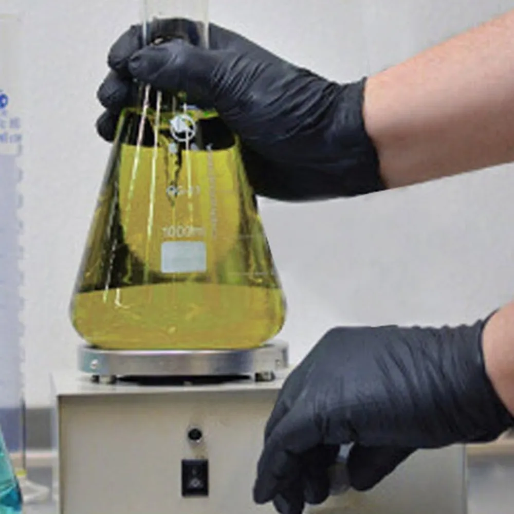 

100 Pcs/Lot S/M/L Size Disposable Mechanic Gloves Household Cleaning Washing Nitrile Laboratory Nail Art Anti-Static Gloves