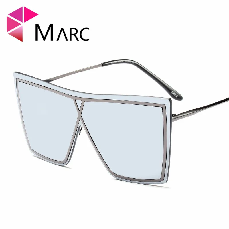 MARC UV400 женщин Очки дизайнерские солнцезащитные очки Óculos Градиент Фиолетовый