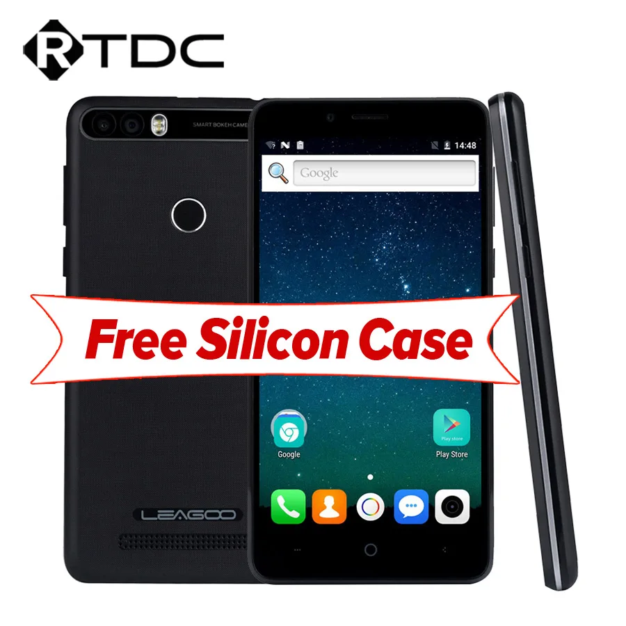 LEAGOO KIICAA POWER Android 7 0 Dual Back Camera Mobile Phone 4000mAh 5 0 Inch MT6580A