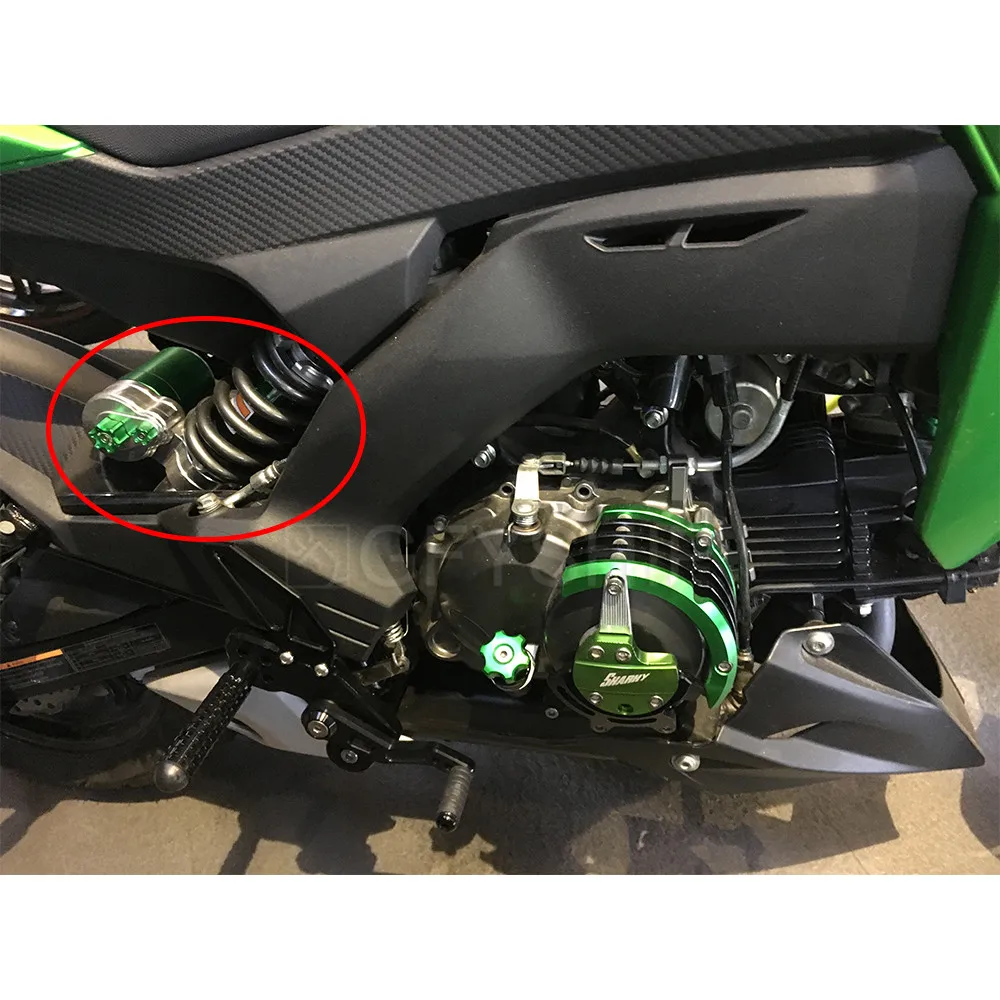 Мотоциклы задняя подвеска воздуха Аксессуары для амортизаторов для Kawasaki Z125