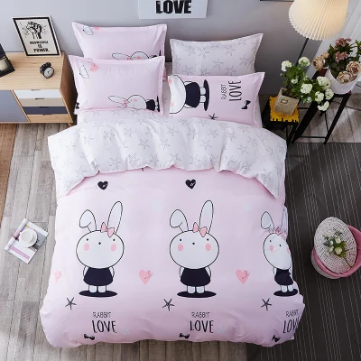 

Bedding Set Queen King Size ,double single Duvet Cover 3/4 Pcs linens USA Russia Size, 3pcs Duvet Cover And 1 Pcs Bed Sheet