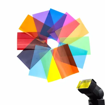 

12 pieces color card for Strobist Flash Gel Filter Color Balance