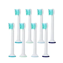 New 8pcs HX6024 Generic Electric Sonic Replacement Brush Heads Fits For Philips Sonicare Toothbrush Heads Compact