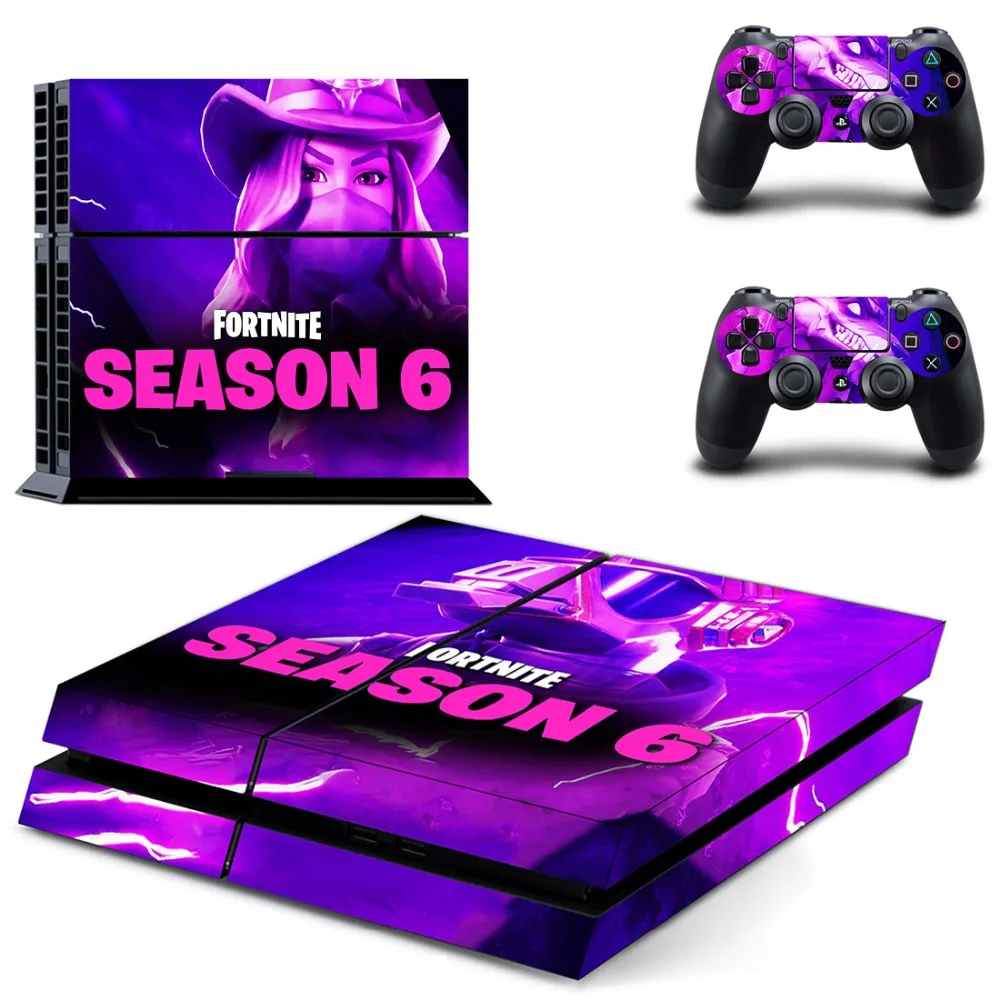 

New Whole Body Vinyl Skin Sticker Decal Cover for PS4 Playstation 4 Console and 2 controller - Fortnit Season 6