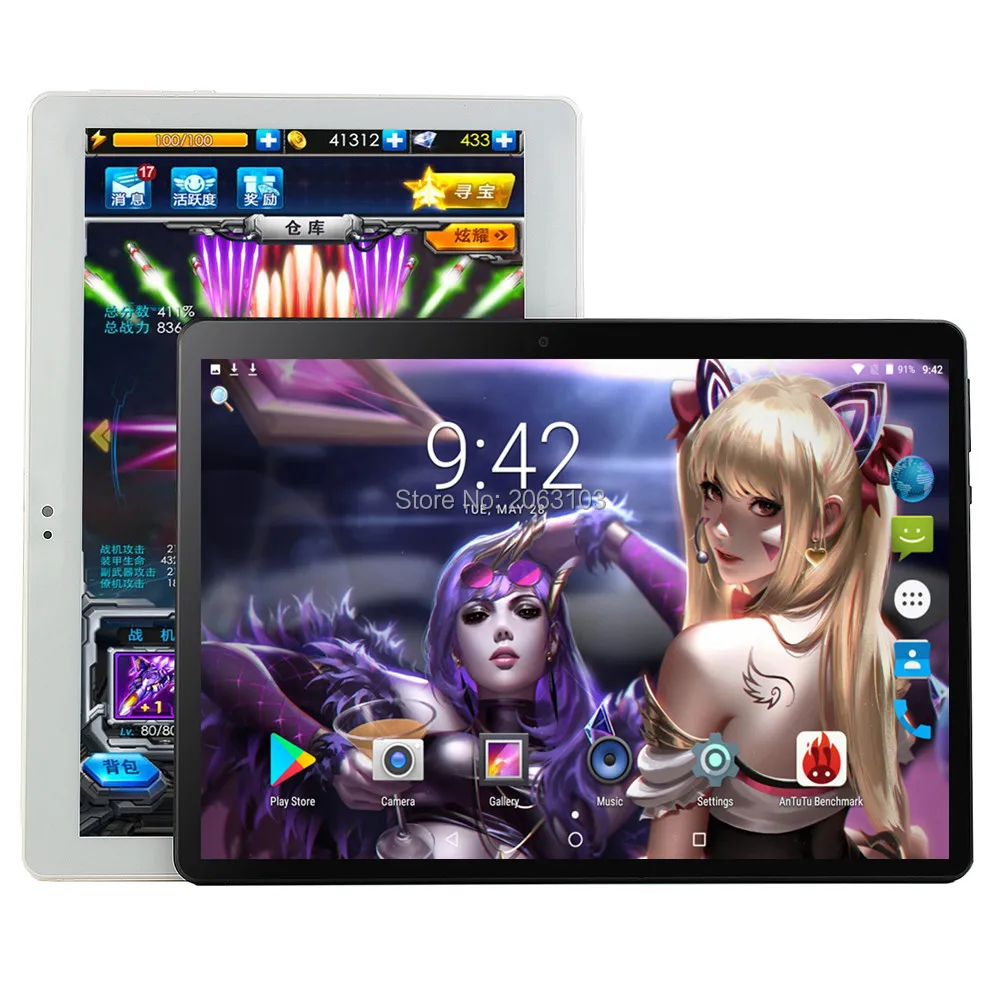 

Android 9.0 GPS Tablet 10 inch Tablet Octa Core 3G 4G FDD LTE Phone Call 6GB RAM 64GB ROM Dual SIM 8.0MP Wifi Bluetooth + Gift