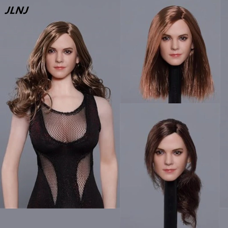 1/6 весы Эмма Ватсон головы Sculpt для 12 &quotфигурку средства ухода за кожей кукла DIY