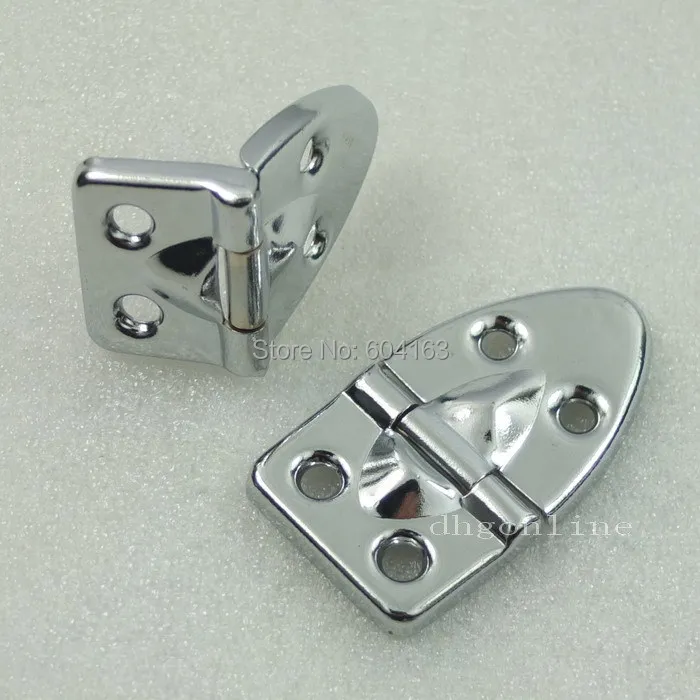 10 Sets 53mm x 29mm Teardrop Hinge Decorative with screw 20.8&quot 1.14&quot for Hardware Small Wood Case or Box nickle | Дом и сад