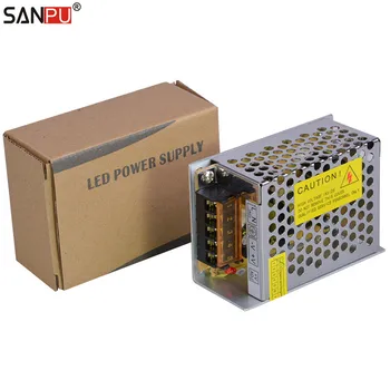 

SANPU SMPS LED Driver 5v 36w 7a Constant Voltage 5 Volt Switching Power Supply for 5VDC LED Display ac/dc Lighting Transformer