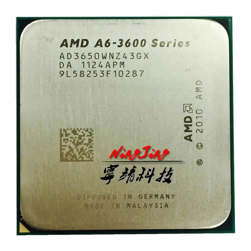 AMD A6-Series A6 3650 2 6 GHz четырехъядерный процессор AD3650WNZ43GX разъем FM1 | Компьютеры и офис