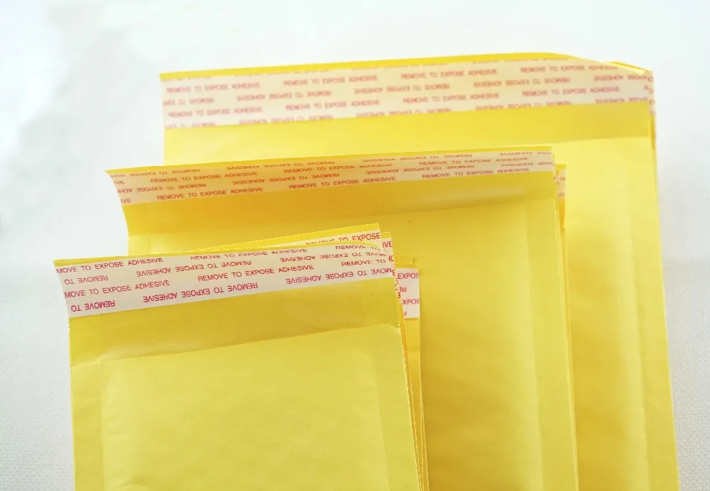 (150*180 мм) 10 шт./лот маленький размер Bubble Конверты с полимерным покрытием упаковки доставка Сумки крафт пузырь почтовый конверт Сумки