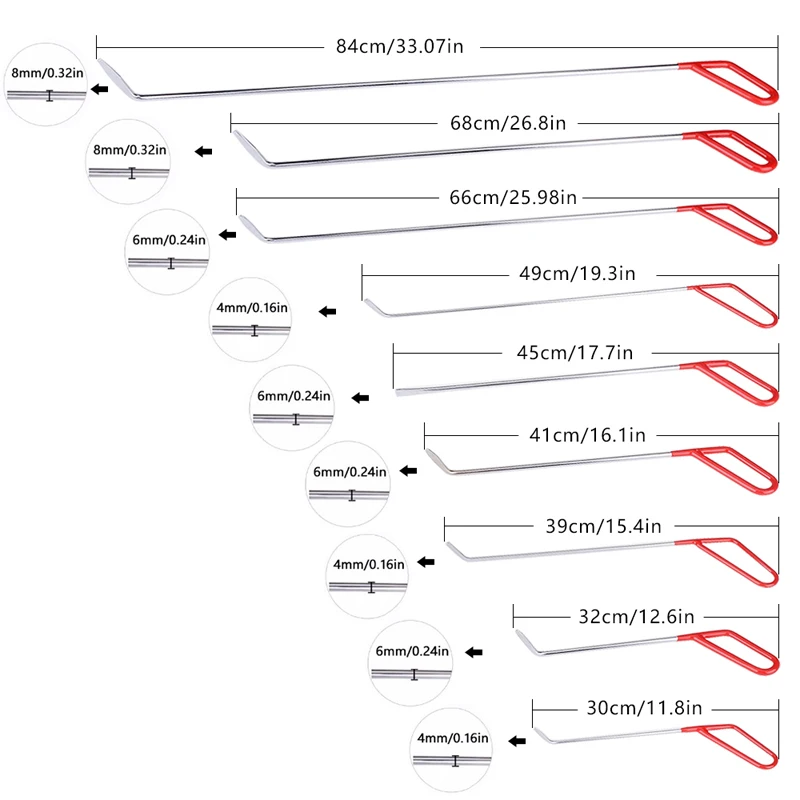 Супер PDR безболезненный вмятин инструменты для удаления вмятин PDR толкатель крючки лом алюминиевый светодиодный светильник отражатель доска слайдер молоток