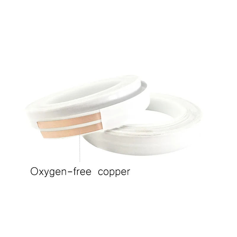 2017 New Arrival White OFC Super Flat Adhesive Speaker Wire LED Cable 2