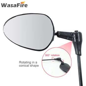 

Bike accessories Bicycle Riding Mirror Lightweight aluminum Helmet Flexible 360 Degree Adjustable Rear View Mirror
