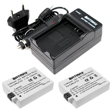 1500mAh LP-E5 LPE5 LP E5 LI-ION Battery (2 pack) & Charger Kit for Canon EOS Rebel XS, Rebel T1i, Rebel XSi, 1000D, 500D, 450D