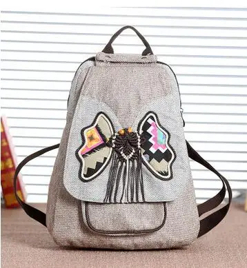 

2017 National Women's Appliques Multi-use Satchels!High-quatity Lady's Shopping casual Zipper Carry bag double-shoulder Handbags